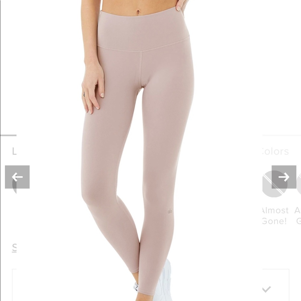 Alo Light Pink Leggings